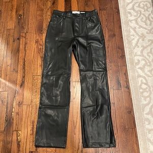 Abercrombie Vegan Leather Pants